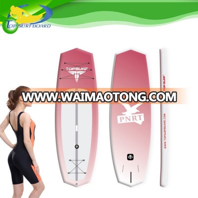 TPS0003 New Design Gradient Ramp Pink Short Board Surfboard